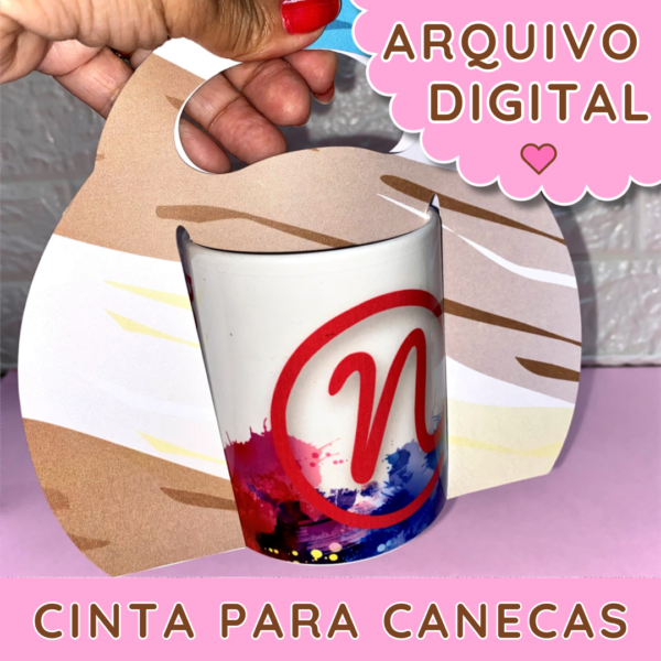 Arquivo Digital: Cinta para canecas 325ml