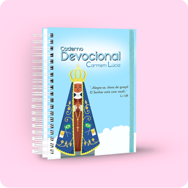Caderno Devocional A5 - Nossa Senhora Aparecida