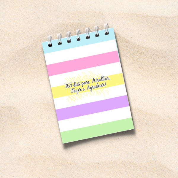 Bloquinho Colorê A6 - Vou de Listras