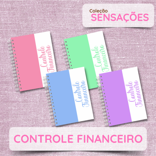 Controle Financeiro - Cole&ccedil;&atilde;o Sensa&ccedil;&otilde;es