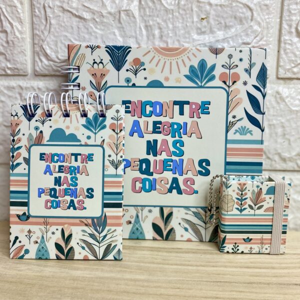 KIT - Encontre alegria nas pequenas coisas