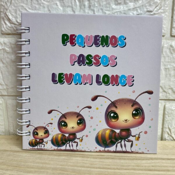 Caderninho - Pequenos passos levam longe