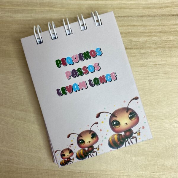 Bloquinho A7 - Pequenos passos levam longe