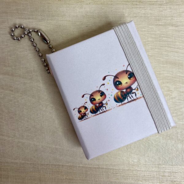 Chaveiro Post-it - Formiguinhas Trabalhadoras