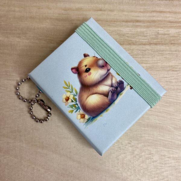 Chaveiro Post-it - Capivara Encantadora