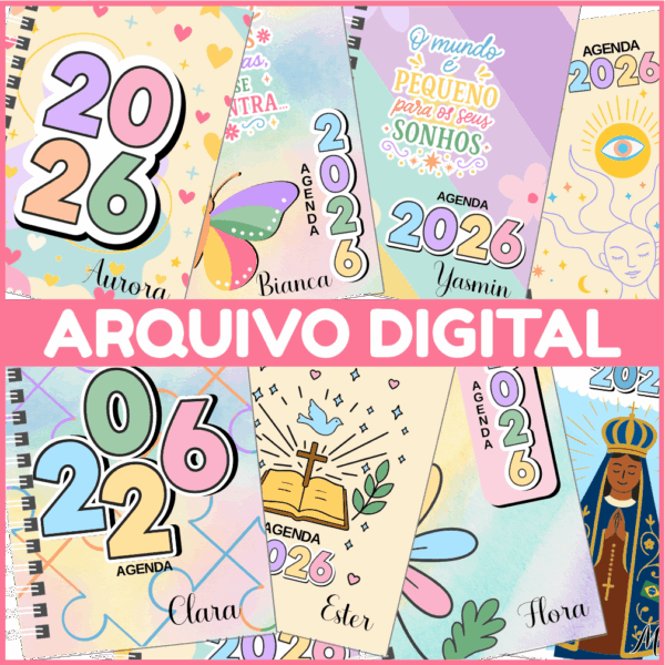 Arquivo Digital: KIT COLOR&Ecirc; - Agendas 2026