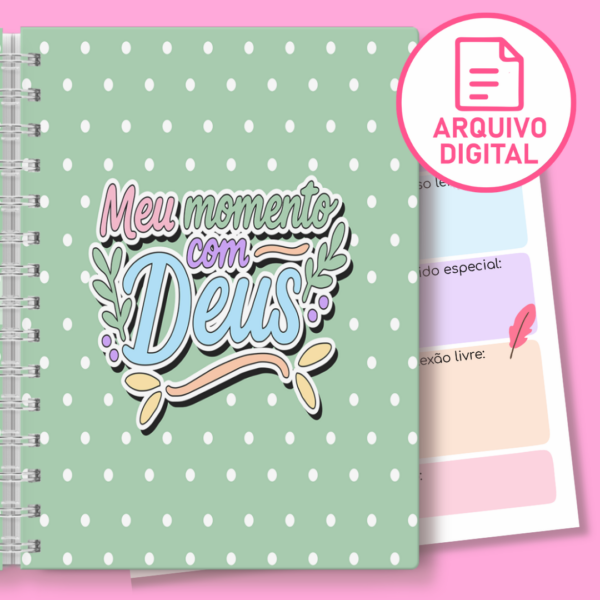 Arquivo Digital:  Kit Caderno Devocional