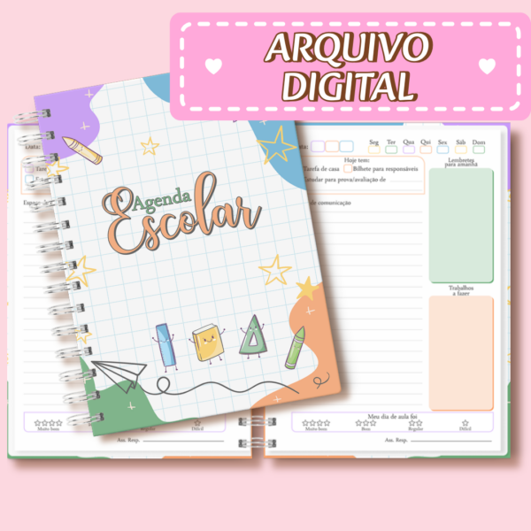 Arquivo Digital:  Agenda Escolar