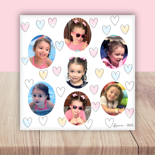Azulejo Personalizado - 7 Carinhas